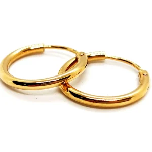 Boucles d'oreilles Créoles Or jaune