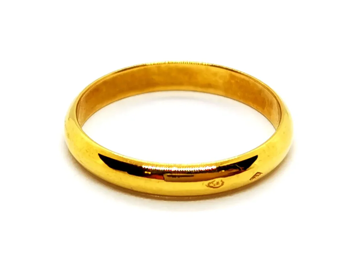 Bague Alliance Or jaune – Image 4