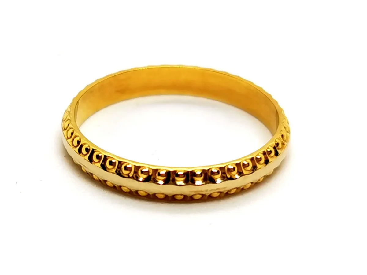 Bague Alliance Or jaune – Image 7