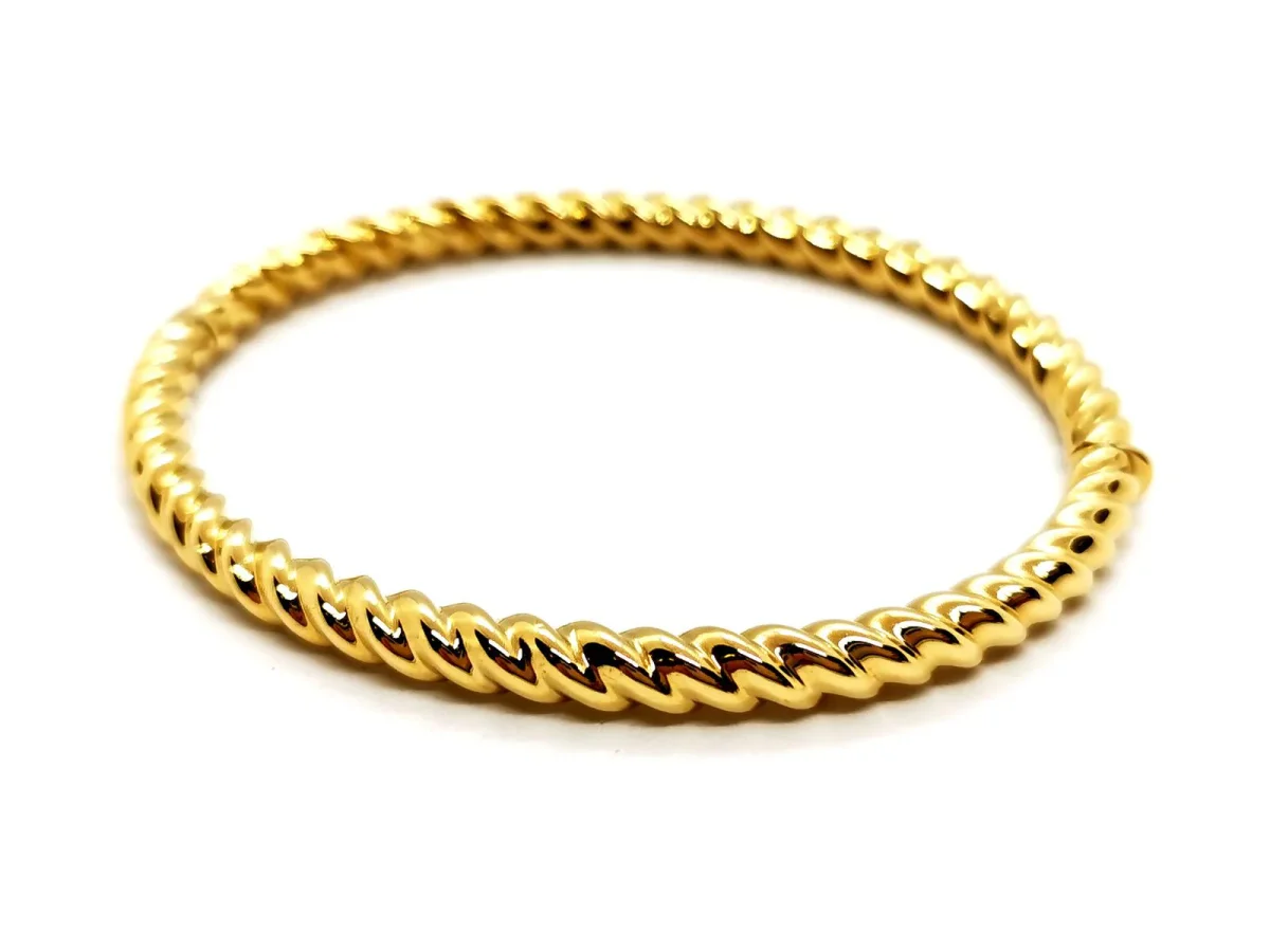 Bracelet Jonc Or jaune – Image 2