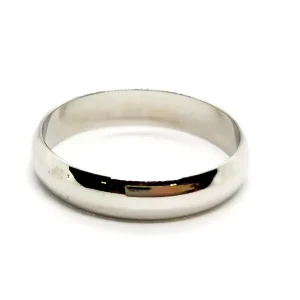 Bague Alliance Or blanc