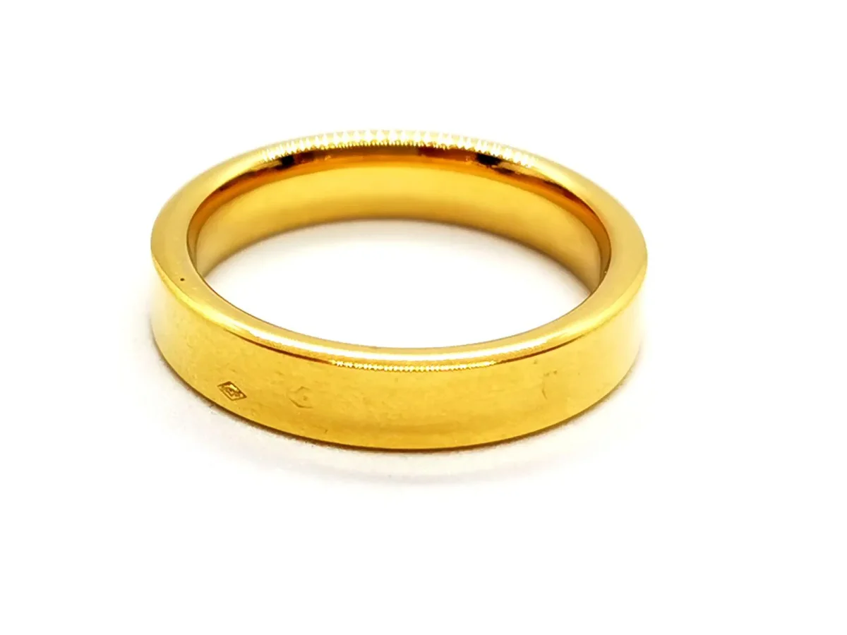 Bague Alliance Or jaune – Image 4