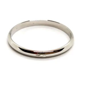 Bague Alliance Or blanc