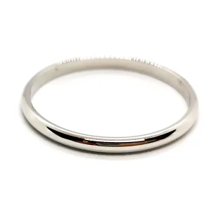 Bague Alliance Or blanc