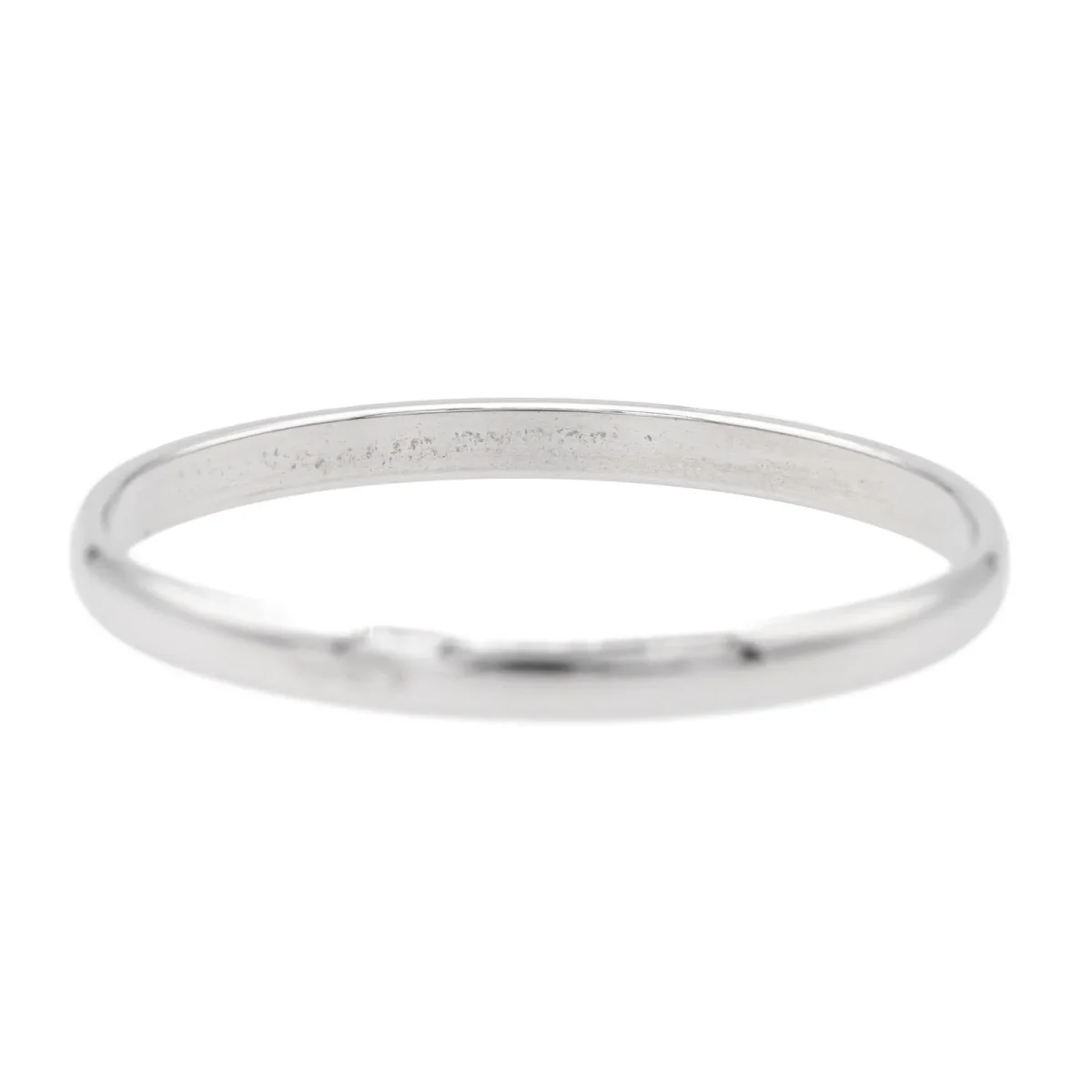 Bague Alliance Or blanc – Image 4