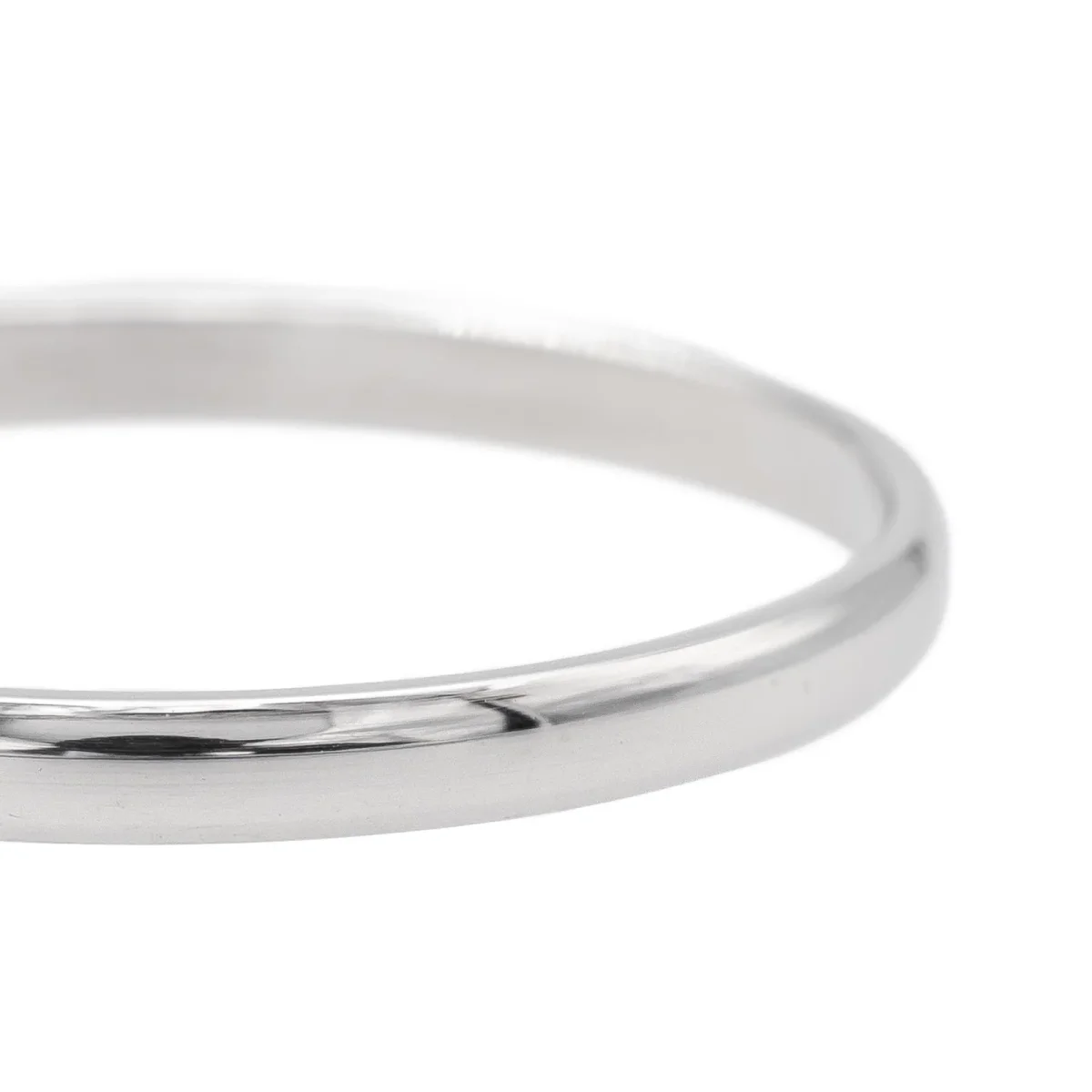 Bague Alliance Or blanc – Image 6