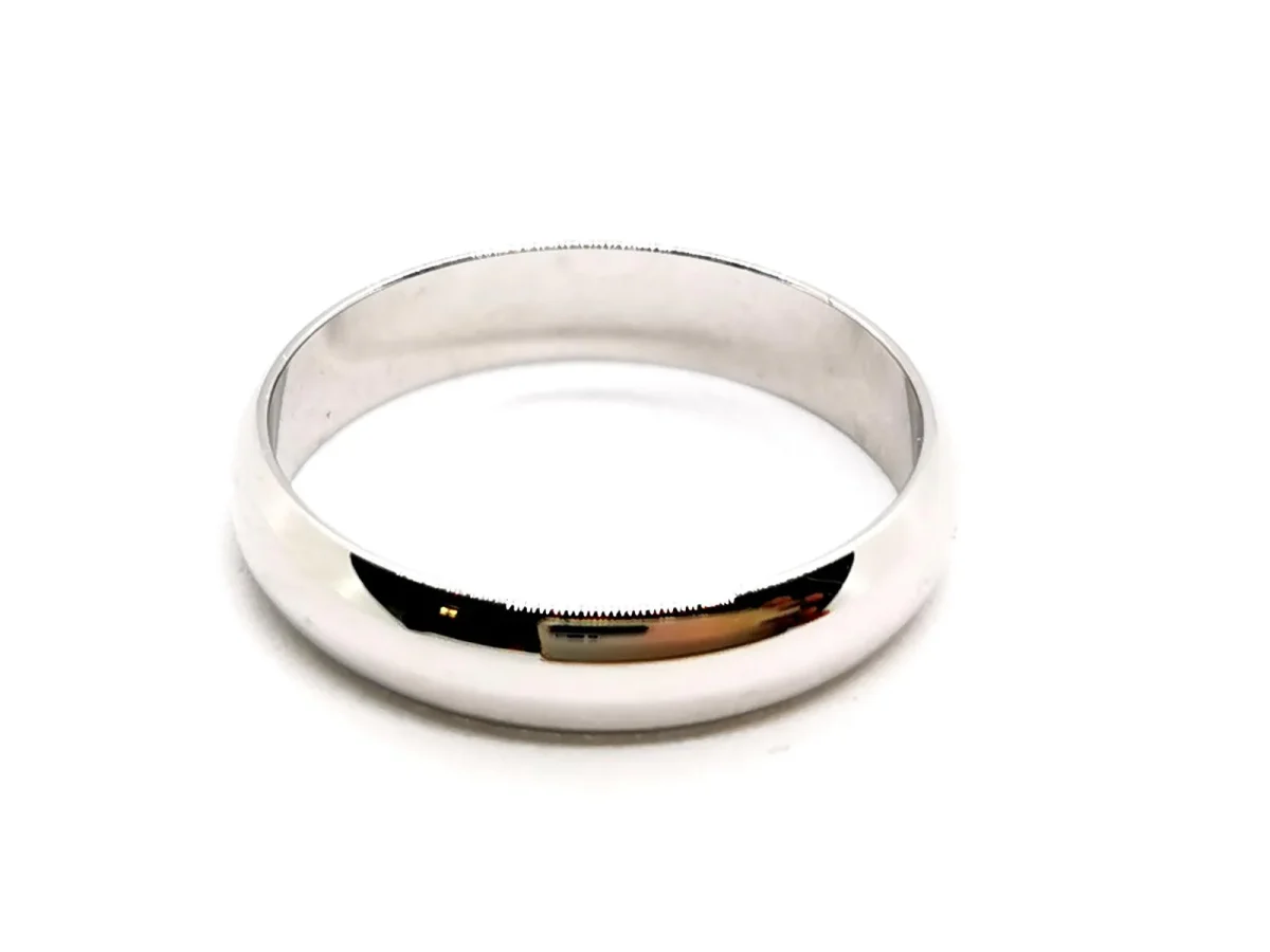 Bague Alliance Or blanc