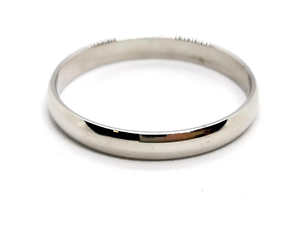 Bague Alliance Or blanc