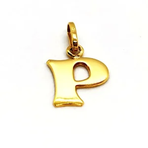 Pendentif Lettre Or jaune