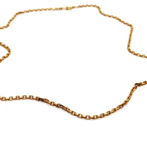 Collier Maille forçat Or jaune