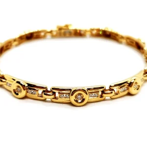 Bracelet Or jaune Diamant