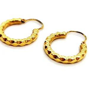 Boucles d'oreilles Créoles Or jaune