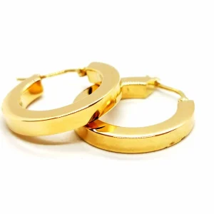 Boucles d'oreilles Créoles Or jaune