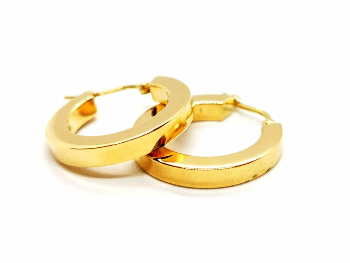 Boucles d'oreilles Créoles Or jaune