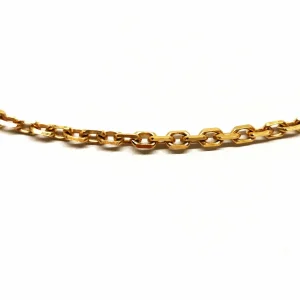 Collier Maille forçat Or jaune