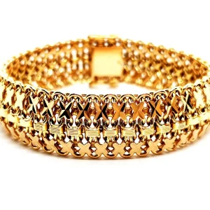 Bracelet Manchette Or jaune