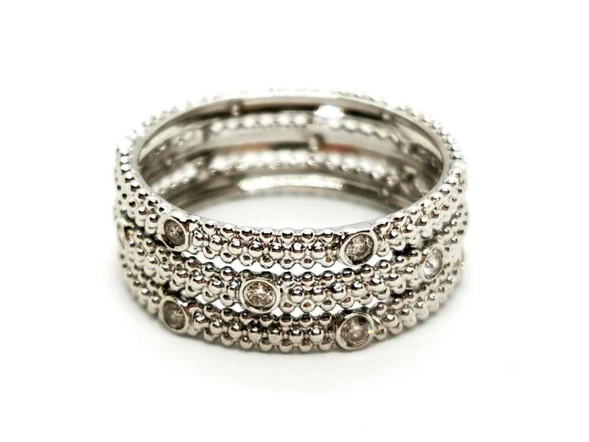 Mauboussin Bague Le premier jour Or blanc Diamant