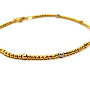 Bracelet Boules Or jaune, Or rose, Or blanc