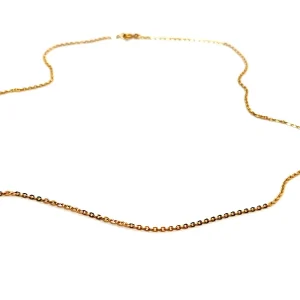 Collier Maille forçat Or jaune