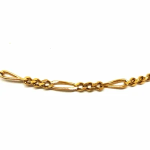 Collier Maille figaro Or jaune