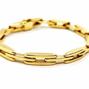 Bracelet Maille grain de riz Or jaune