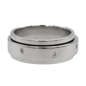 Piaget Bague Alliance Possession Or blanc Diamant