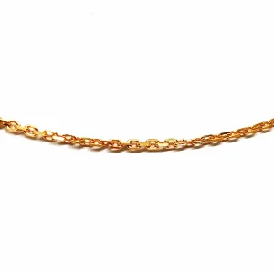 Collier Maille forçat Or jaune