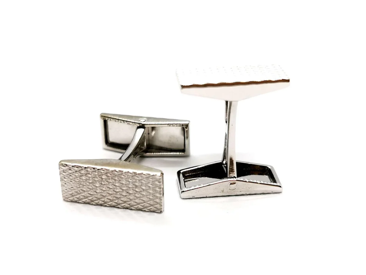 Boucheron Boutons de manchette Or blanc – Image 3