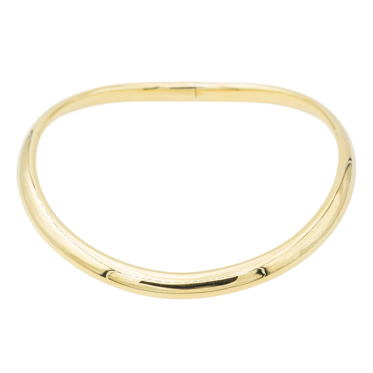 Collier Ras de cou Or jaune Saphir – Image 4