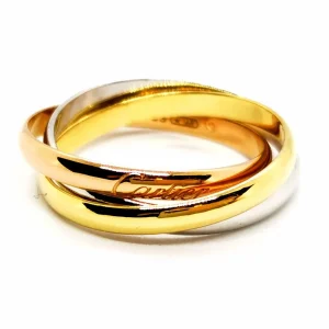 Cartier Bague Trinity Or jaune, Or rose, Or blanc
