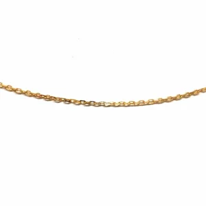 Collier Maille forçat Or jaune