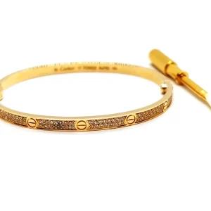 Cartier Bracelet Love Or jaune Diamant