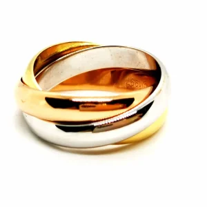 Cartier Bague Trinity Or jaune, Or rose, Or blanc