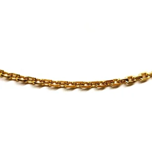 Collier Maille forçat Or jaune