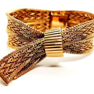 Bracelet Manchette Or jaune