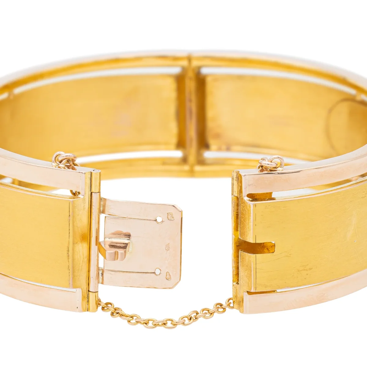 Bracelet Manchette Or jaune, Or rose Diamant – Image 7