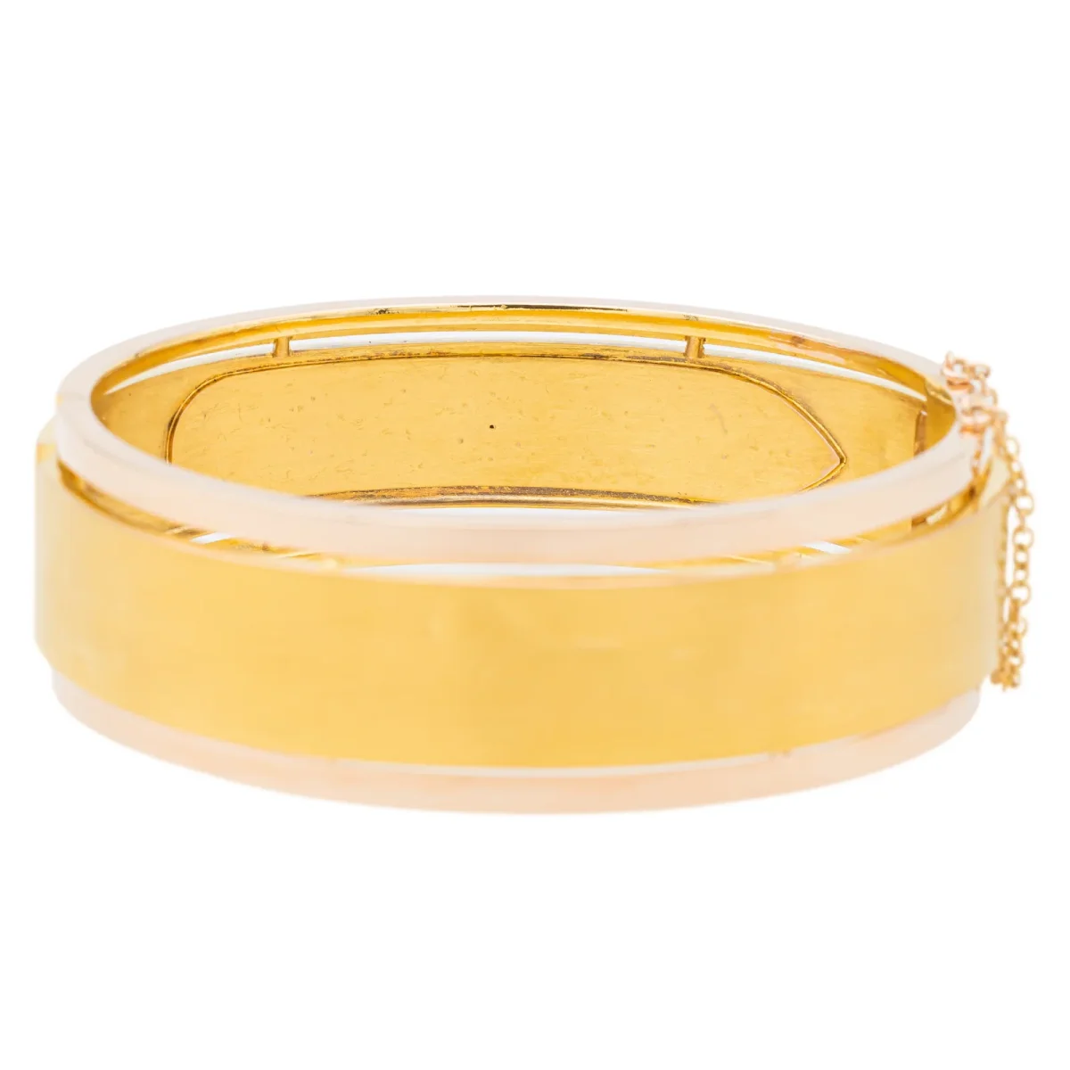 Bracelet Manchette Or jaune, Or rose Diamant – Image 8