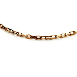 Collier Maille forçat Or jaune