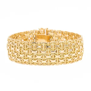 Bracelet Manchette Or jaune
