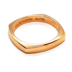 Mauboussin Bague Alliance Odéon d'amour Or rose