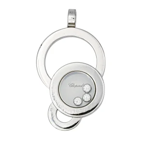 Chopard Pendentif Pendentif Happy diamonds Or blanc Diamant