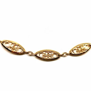 Collier Maille filigrane Or jaune