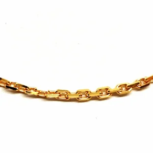Collier Maille forçat Or jaune