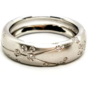 Repossi Bague Astrale Or blanc Diamant