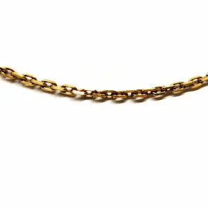 Collier Maille forçat Or jaune
