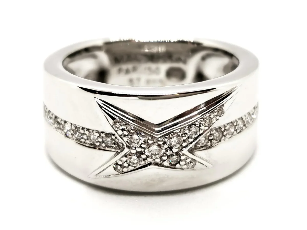 Mauboussin Bague Etoile divine Or blanc Diamant