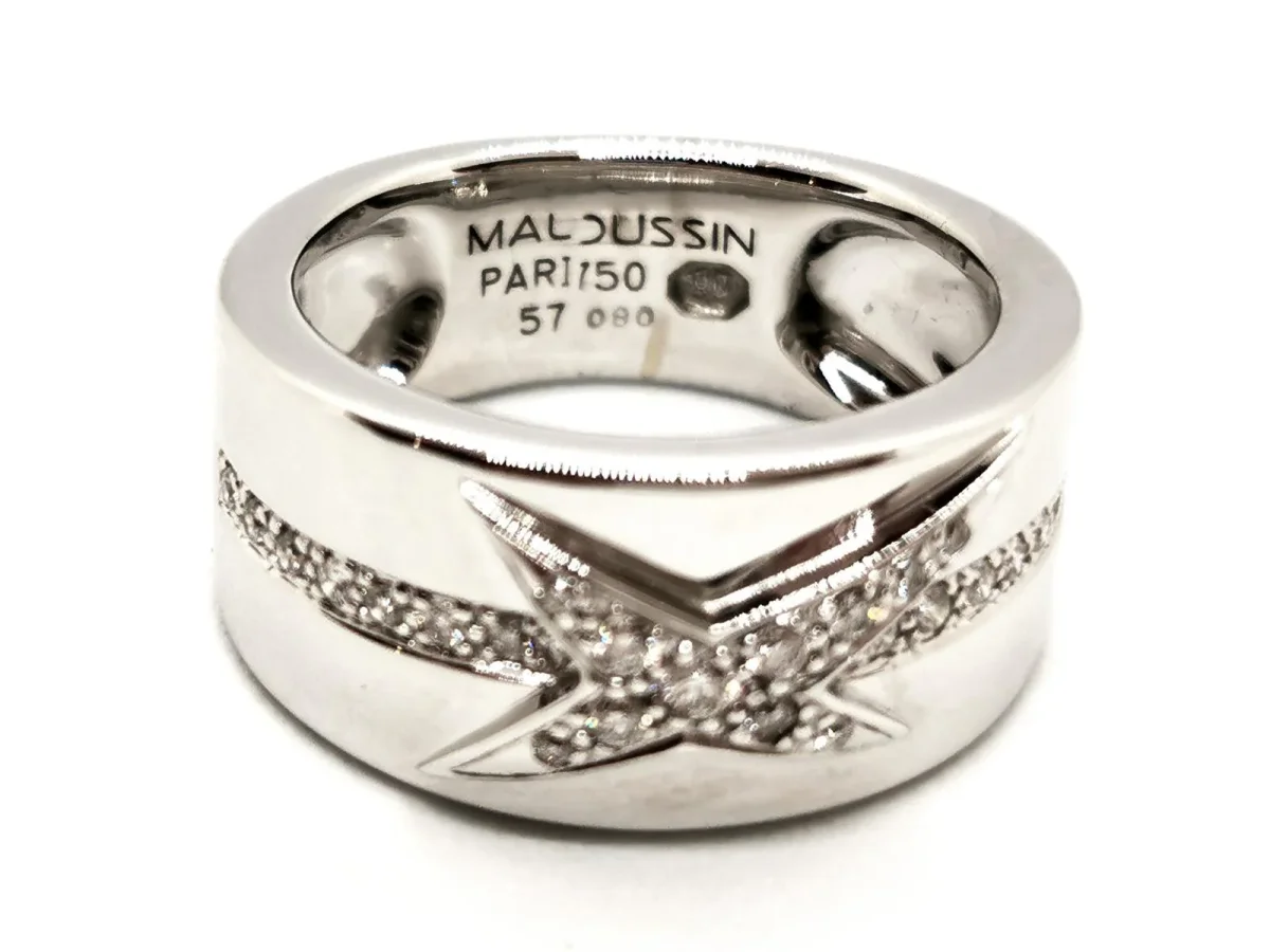 Mauboussin Bague Etoile divine Or blanc Diamant – Image 5