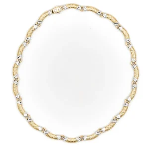 Chimento Collier Or jaune, Or blanc Diamant