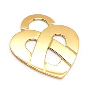 Poiray Pendentif Cœur entrelacé Or jaune