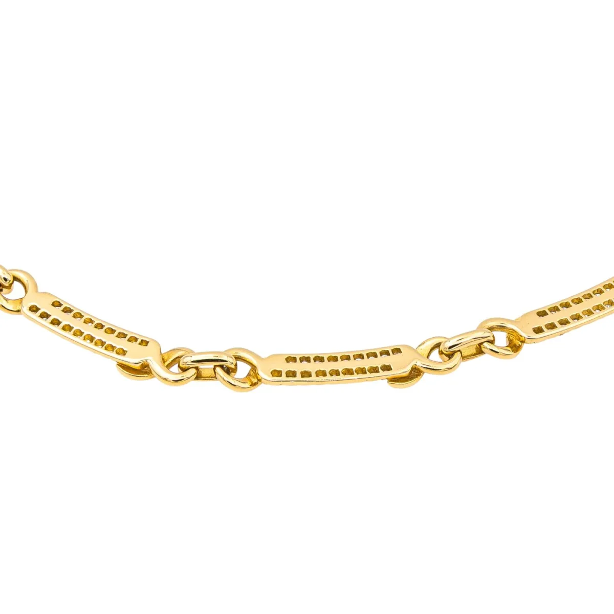 Collier Or jaune Diamant – Image 7